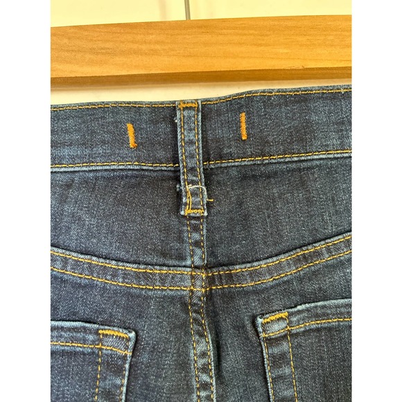 Free People Busted Knee Distressed Straight Leg Jeans - Picture 8 of 10